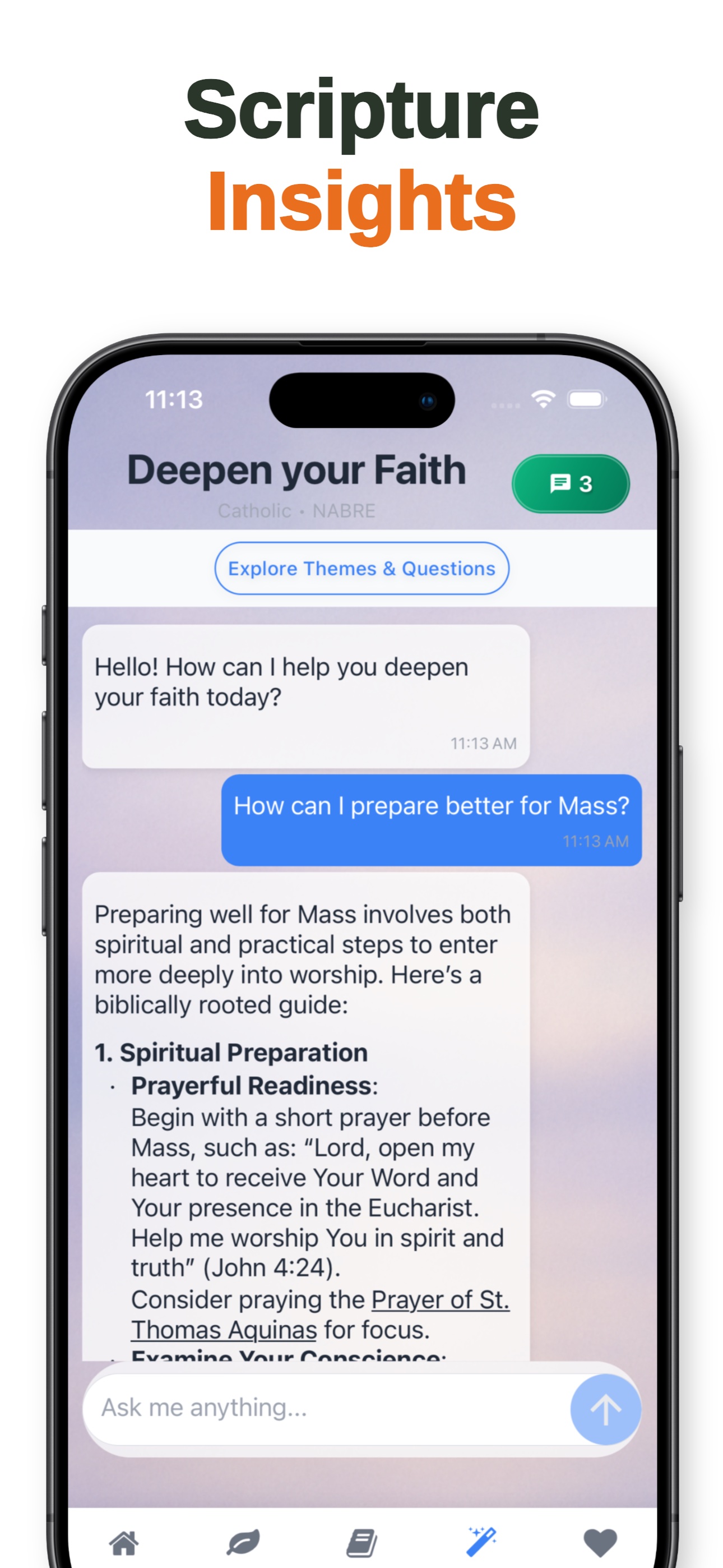 Ambible community and sharing features